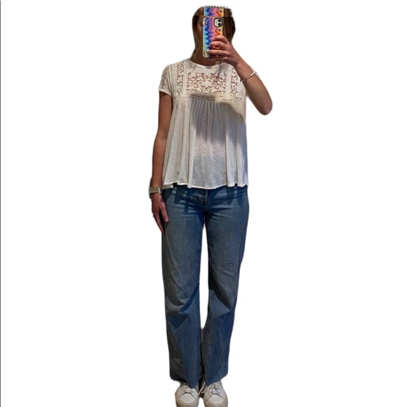 Urban Outfitters White Lace Top - Picture 4 of 4